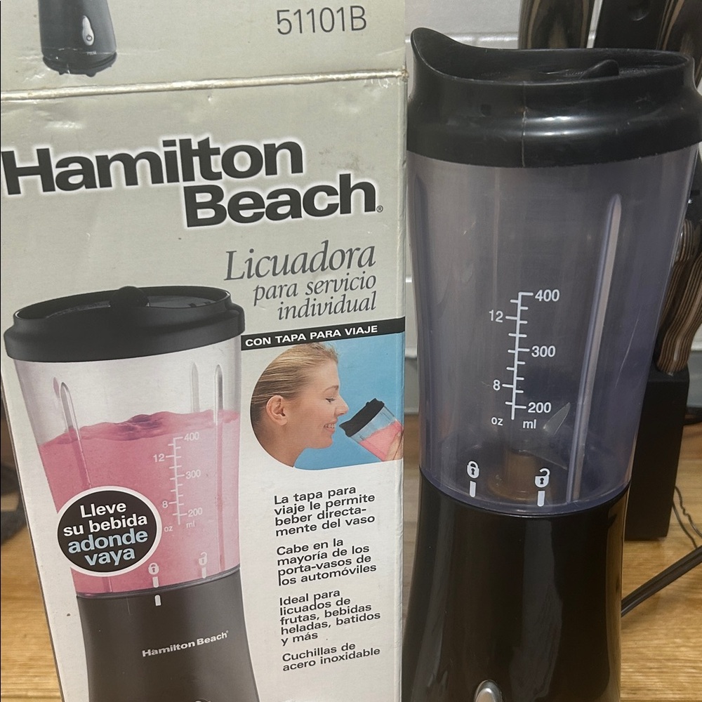 Hamilton Beach Black Personal Blender